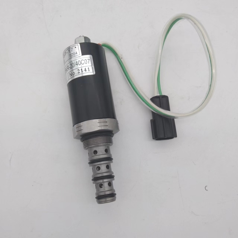 SK200-6 SK200-3 DH200-7 EC210 এর জন্য KDRDE5KR-20 40C07-203A হাইড্রোলিক পাম্প সোলেনয়েড ভালভ