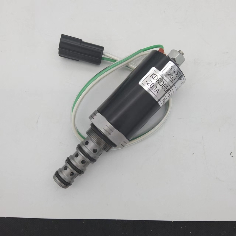 SK200-6 SK200-3 DH200-7 EC210 এর জন্য KDRDE5KR-20 40C07-203A হাইড্রোলিক পাম্প সোলেনয়েড ভালভ