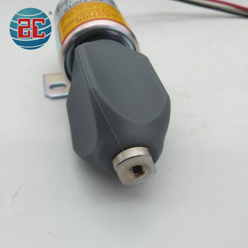 SA-4876-12 1751ES-12E6ULB5S8 এক্সক্যাভেটর ইঞ্জিন 12V 3 তারের জন্য স্টপ সোলেনয়েড ভালভ