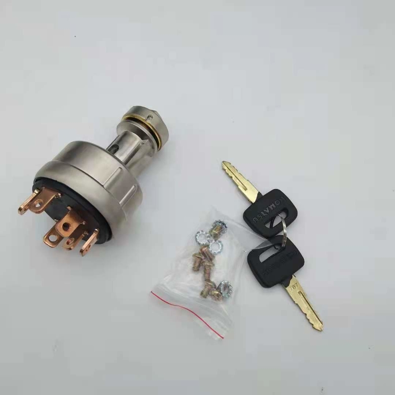 08086-10000 এক্সকাভেটর ইগনিশন কী সুইচ ফিট PC200-1/2/3/5 স্টার্টার সুইচ