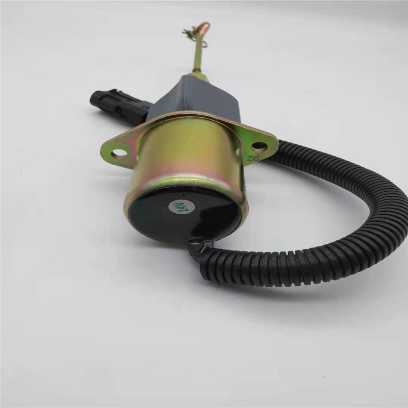 SA-3999-24 কামিন্স উডওয়ার্ড ডিজেল ইঞ্জিন ব্ল্যাক প্লাগের জন্য উপযুক্ত সোলেনয়েড ভালভ বন্ধ করুন