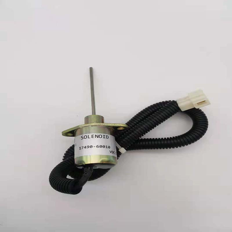 17490-60010 কুবোটার জন্য উপযুক্ত 1749060010 স্টপ সোলেনয়েড ভালভ SA-4310-12 SA431012 ইঞ্জিন পার্ট