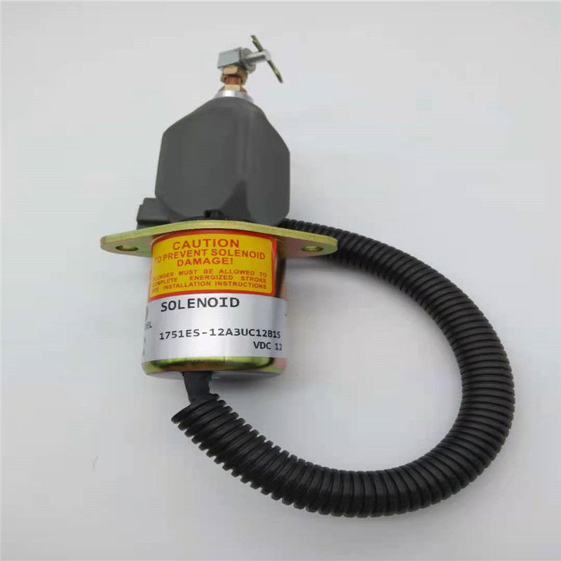 1751ES-12A3UC12B1S R60-5 YANMAR 4TNE-94 গ্রে প্লাগের জন্য সোলেনয়েড ভালভ ফিট বন্ধ করুন