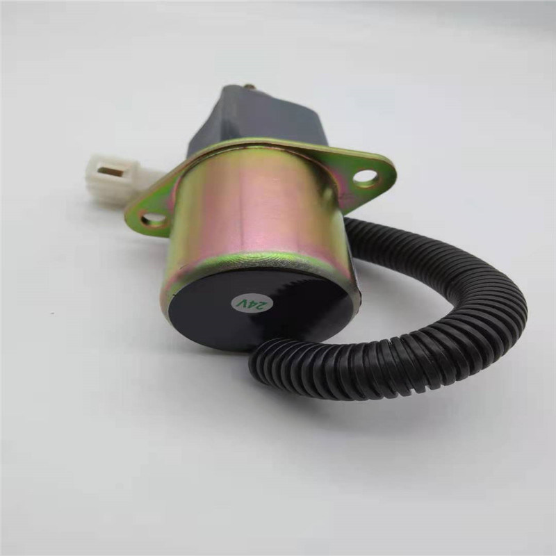 1753ES-24A3UC5B1S1/119807-77800 YANMAR 4TNE98/94/C88 এর জন্য সোলেনয়েড ভালভ ফিট বন্ধ করুন