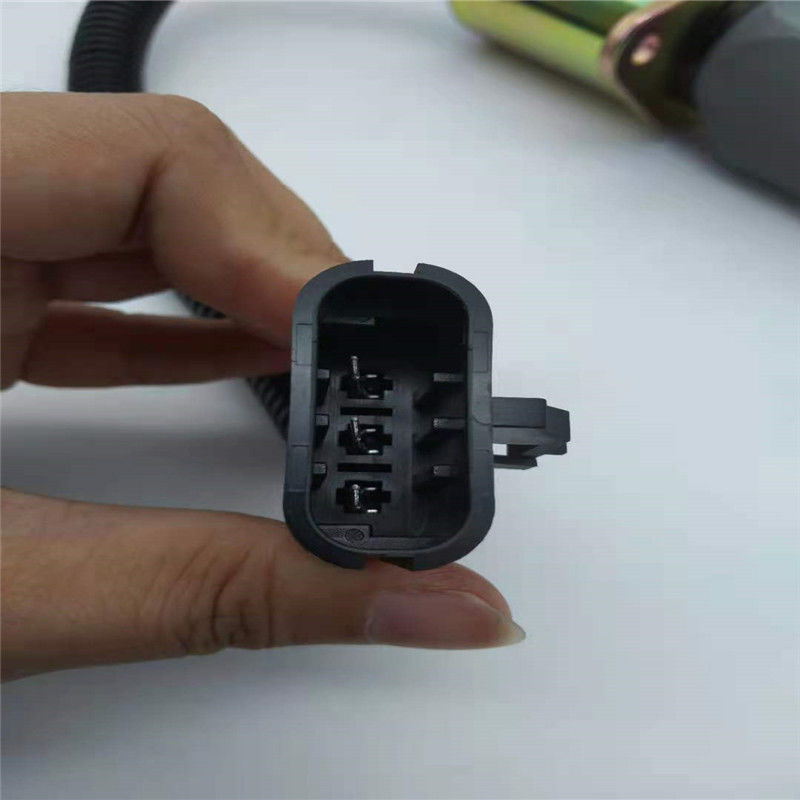 SA-4780-24 স্টপ সোলেনয়েড ভালভ উডওয়ার্ড ইঞ্জিন পার্ট 24V ব্ল্যাক প্লাগের জন্য উপযুক্ত