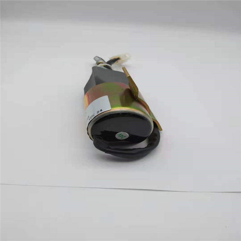 6108-1115030 YUCHAI YC85 YC135 খননকারী ইঞ্জিনের জন্য সোলেনয়েড ভালভ 24V ফিট বন্ধ করুন