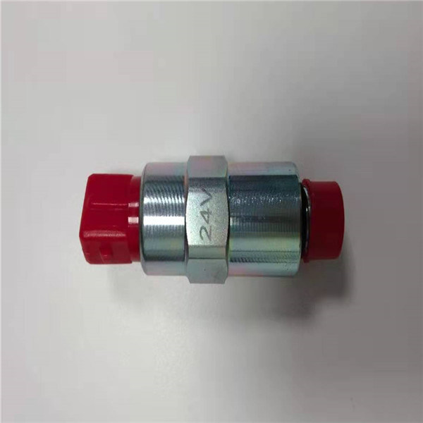 CAT312 320D2 পারকিন্স 24V স্টপ সোলেনয়েড ভালভ খননকারী ইঞ্জিনের যন্ত্রাংশের জন্য ফিট