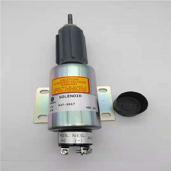 437-2617 2370-24E6U1B5S1A পারকিন্স খননকারী ইঞ্জিন 24V এর জন্য সোলেনয়েড ভালভ ফিট বন্ধ করুন