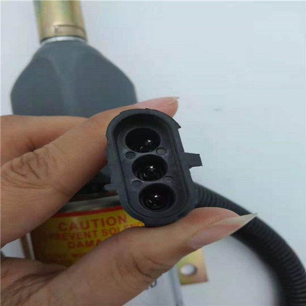 3926411 / SA-4257-12 Cummins 6CT খননকারী ইঞ্জিনের যন্ত্রাংশের জন্য সোলেনয়েড ভালভ ফিট বন্ধ করুন