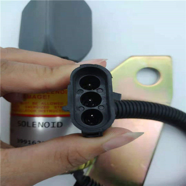 3991625 কামিন্স ইঞ্জিন 6BT 5.9L LIUGONG 220/923 এর জন্য সোলেনয়েড ভালভ স্টপ বন্ধ করুন
