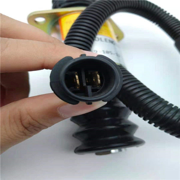 D59-105-12 স্টপ সোলেনয়েড ভালভ 24V ফিট XiaGong 951/953 ShangChai D6114 লোডার খননকারীর জন্য