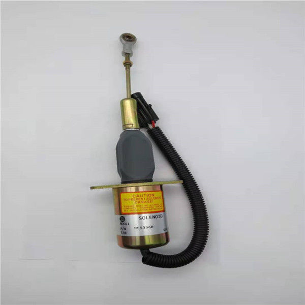 RE53560 জন ডিয়ার এক্সক্যাভেটর ইঞ্জিন পার্ট 24V এর জন্য সোলেনয়েড ভালভ ফিট
