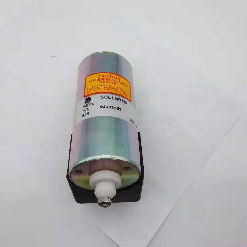 01181665 Deutz SK200-8 24V খননকারী বৈদ্যুতিক যন্ত্রাংশের জন্য সোলেনয়েড ভালভ ফিট বন্ধ করুন