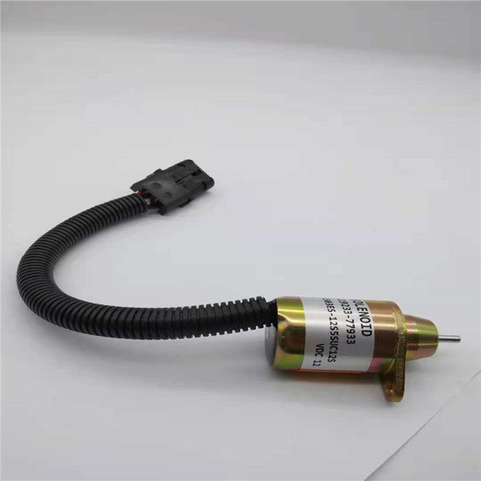 1503ES-12S5SUC12S 12V ফিট করে ইয়ানমার স্টপ সোলেনয়েড ভালভ 119233-77933 ফুয়েল শাট অফ সোলেনয়েড