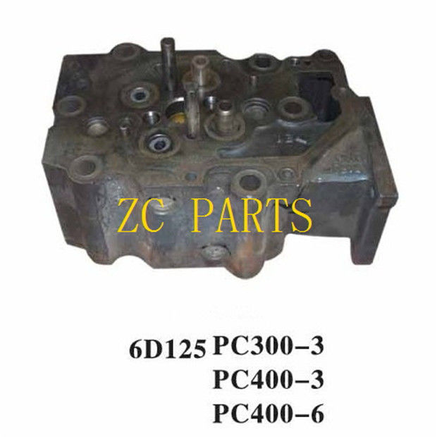6151-12-1100 ইঞ্জিন সিলিন্ডার হেড ফিট 6D125 Komatsu PC300-3 PC400-3 PC400-6