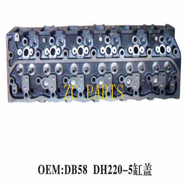 খননকারী DH220-5 DB58 ডিজেল সিলিন্ডার হেডের জন্য ফিট 1-11110600-3