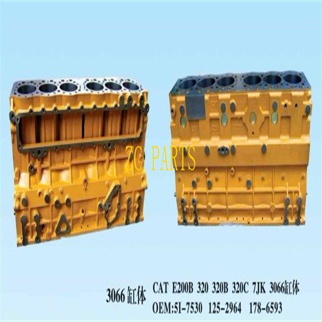 5I7530 125-2964 বিড়াল E200B 320 320C 3066 এর জন্য ইঞ্জিন সিলিন্ডার ব্লক ফিট