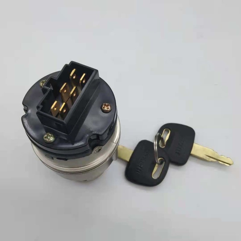 4448303 Hitachi বৈদ্যুতিক ইঞ্জিন ইগনিশন সুইচ ZX200-3/240-3/330-3 ZAX-3 কী সহ