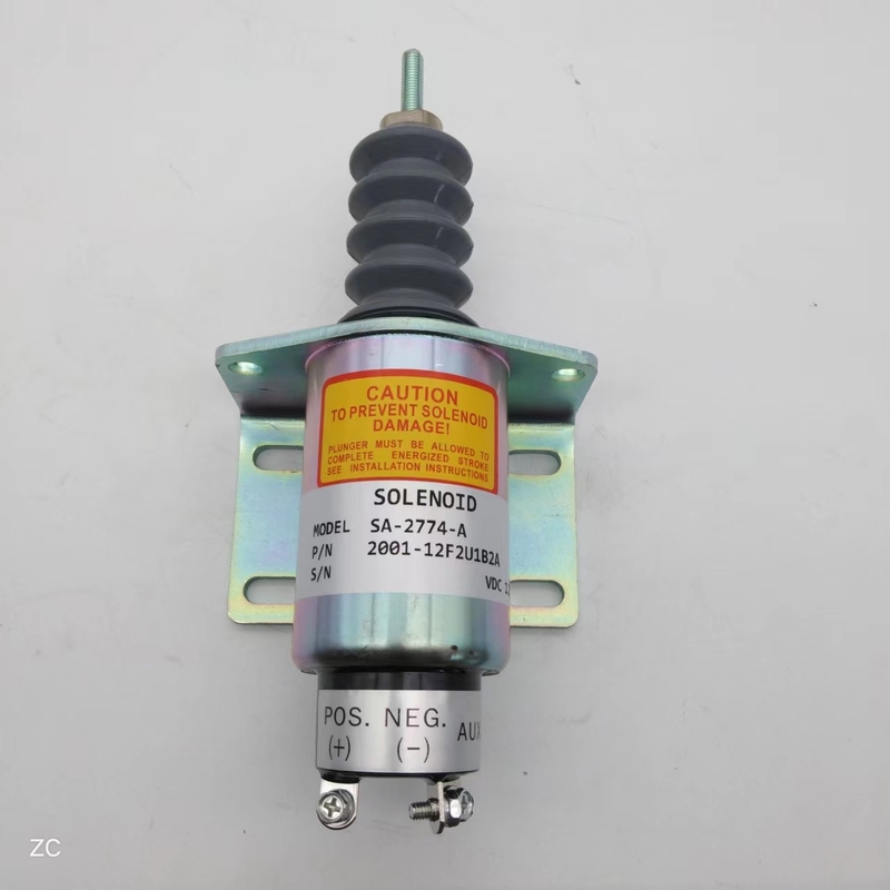 ZC 2001-12F2U1B2A SA-2774-A স্টপ সোলেনয়েড ভালভ 12V শাট ডাউন ফিট 4D33