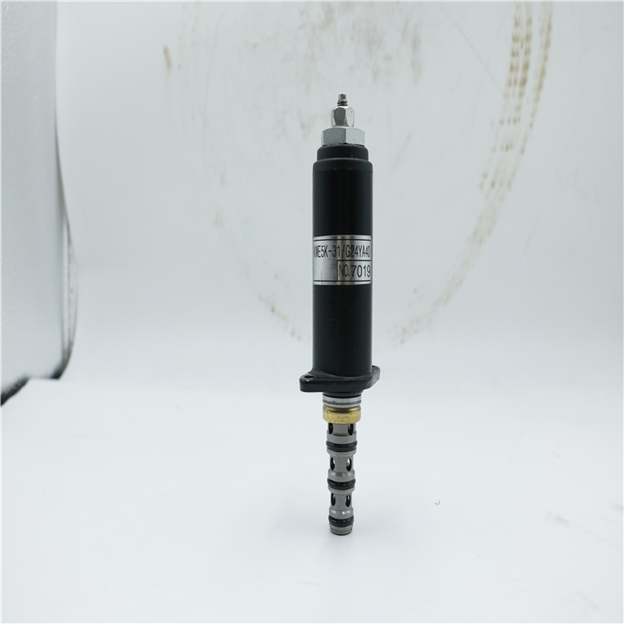 KWE5K-31 G24YA40 সুইং রোটারি সোলেনয়েড ভালভ ফিট SK200-3 SK200-5 SK200-6 এক্সকাভেটর খুচরা অংশ